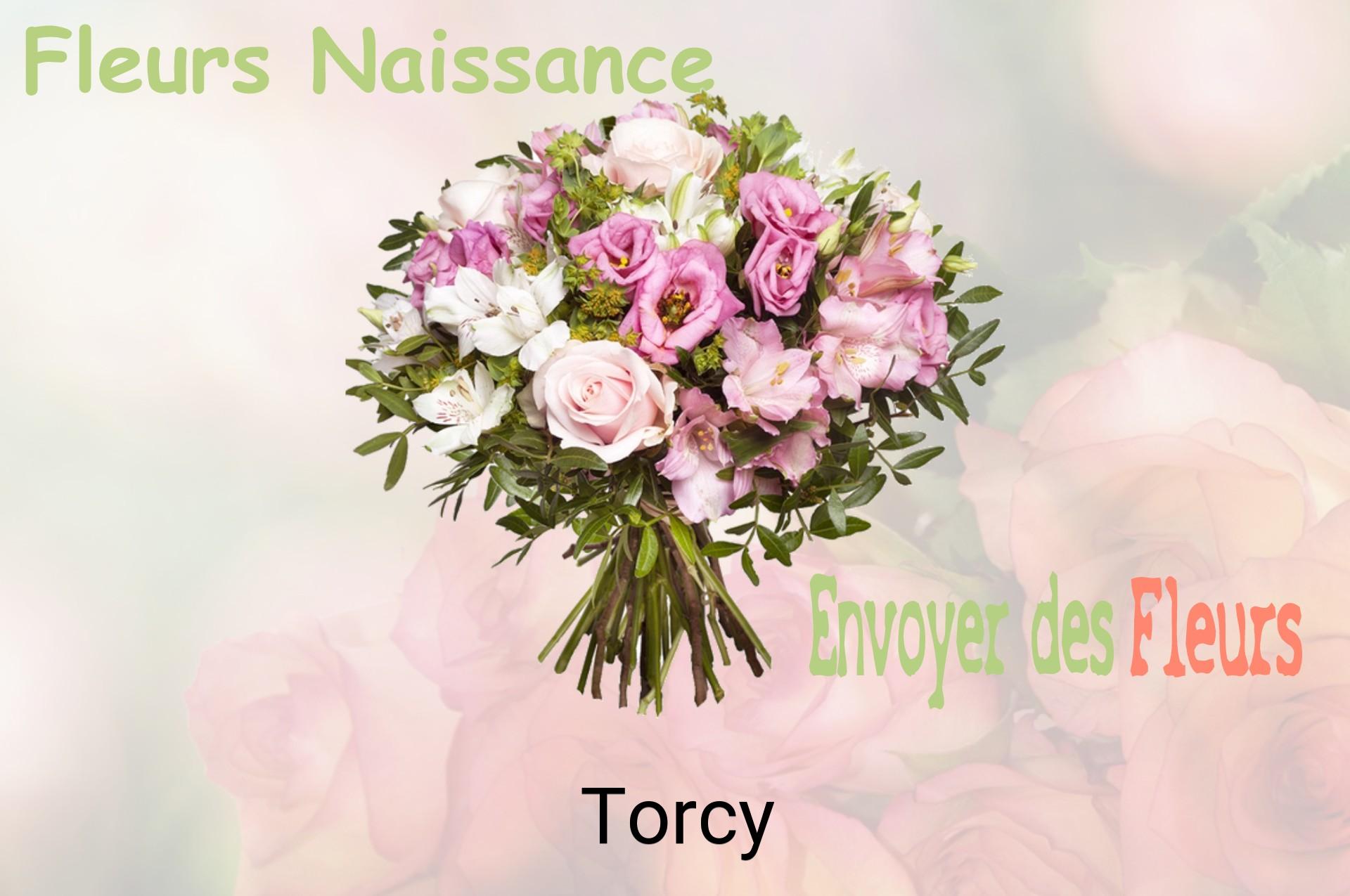 Bouquet de fleurs de naissance livré à Torcy